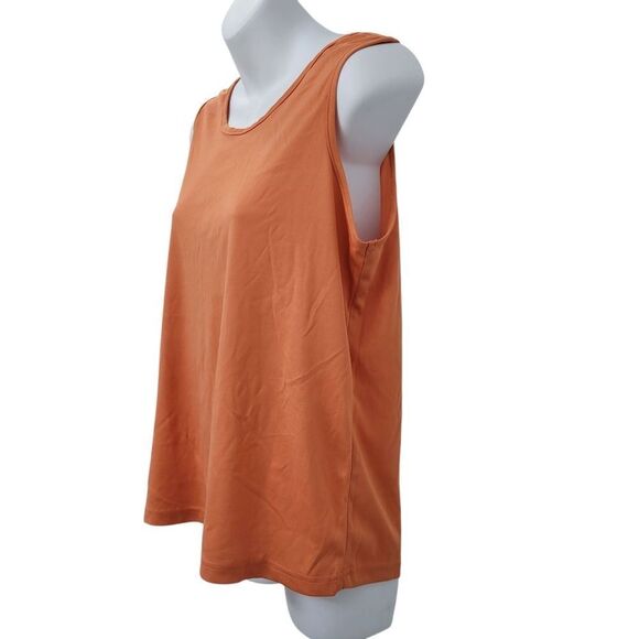 2/$20 Tradition Orange Tank Top Size: M Made In Canada - Picture 7 of 7